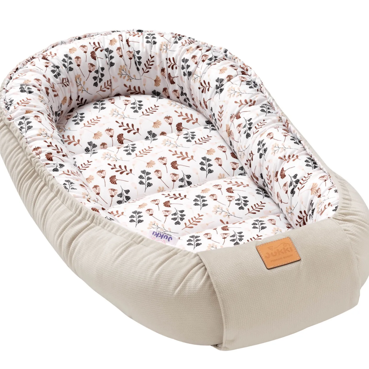 Kokon Comfort - Boho Garden i ecru Velvet