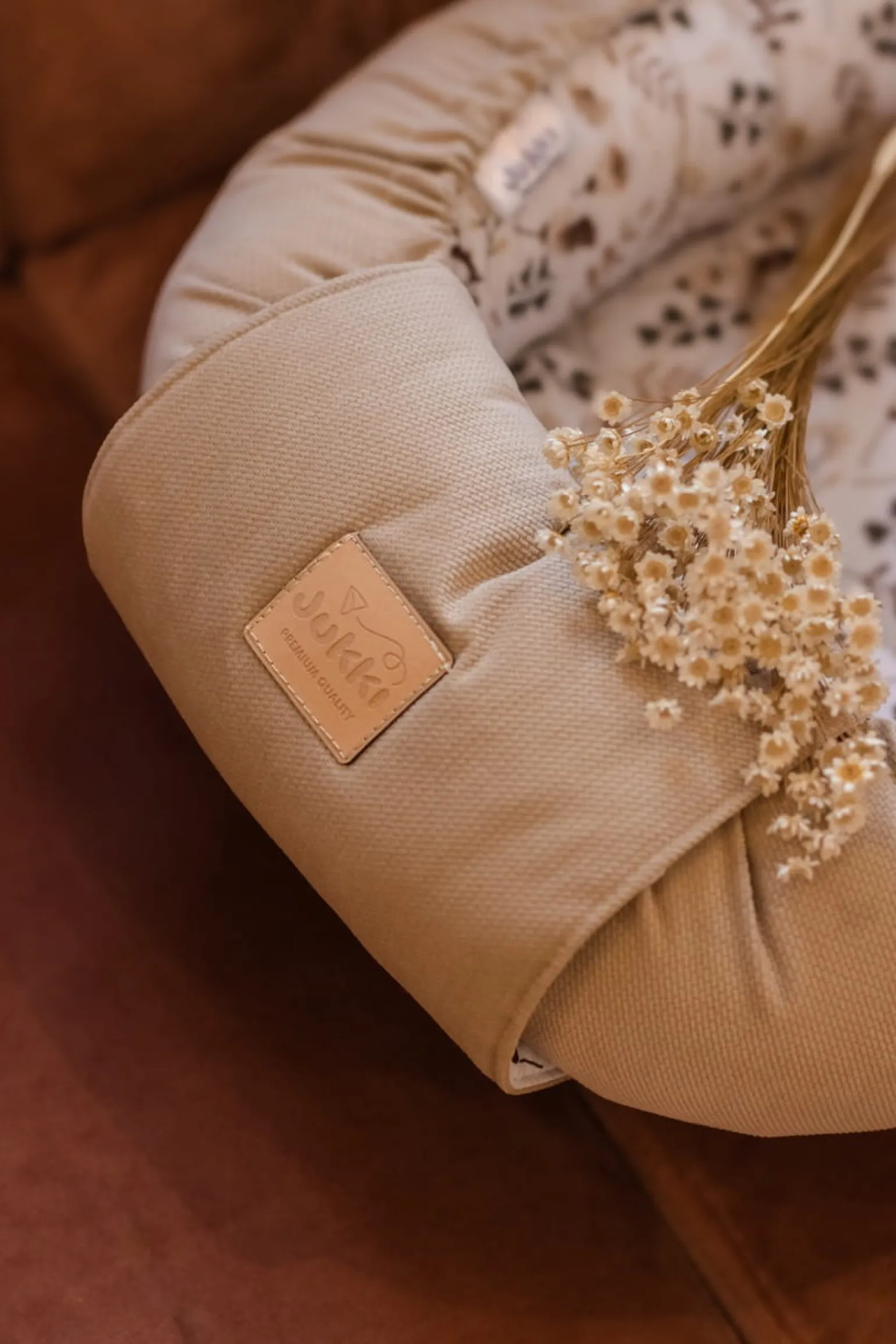 Kokon Comfort - Boho Garden i ecru Velvet