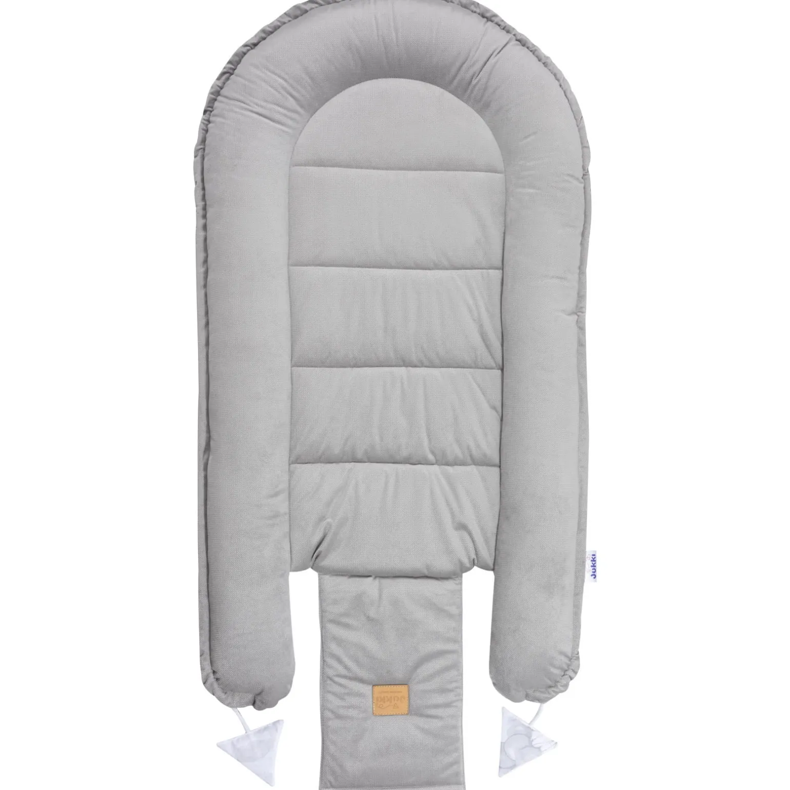 Kokon Comfort - Cloudy Bears i szary Velvet