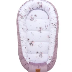 Kokon Comfort - Lovely Mouse i Wrzosowy Soft Velvet