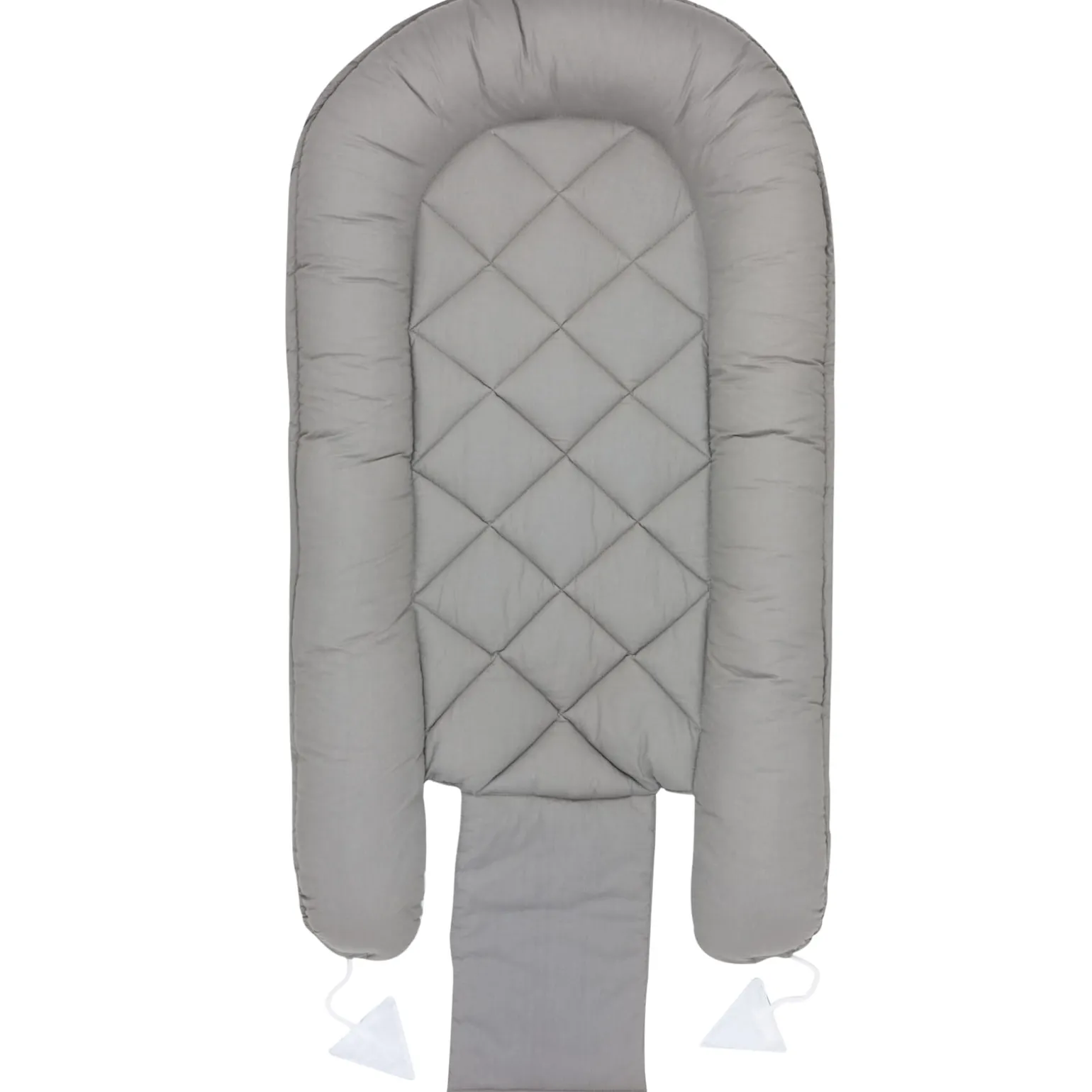 Kokon Comfort - Pikowany szary i biały