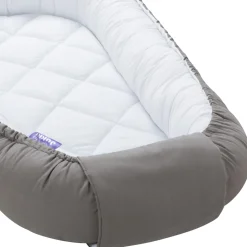Kokon Comfort - Pikowany szary i biały