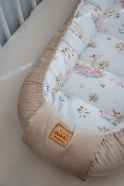 Kokon Comfort - Swan Family i Cappuccino Soft Velvet