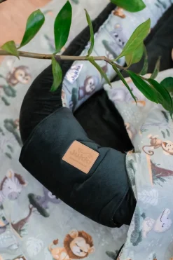 Kokon Comfort - Tropical Animals i butelkowy Velvet