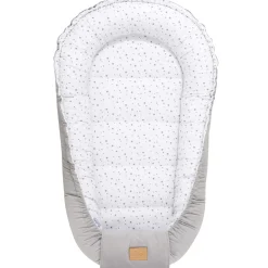 Kokon Comfort - Twinkle Stars i szary Velvet