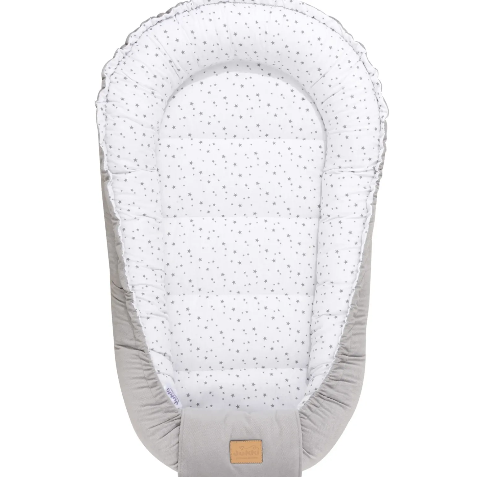 Kokon Comfort - Twinkle Stars i szary Velvet