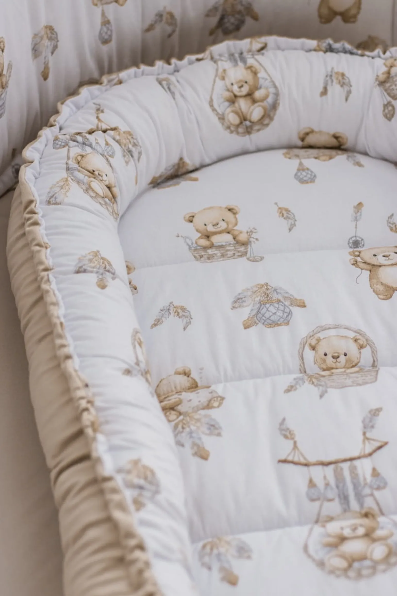 Kokon XXL 65 x 120 cm - Boho Bears