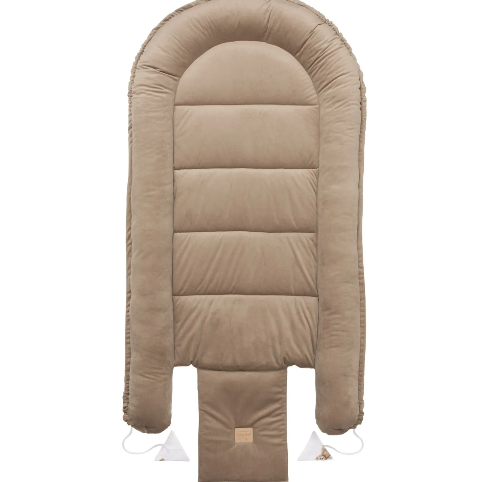 Kokon XXL 65 x 120 cm - Mr. Teddy i Caramel Velvet