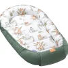Kokon XXL 65 x 120 cm - Savanna Fun i oliwkowy Velvet