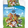 Komplet pościeli dziecięcej, poszwa 135x200 i poszewka 80x80 -PAW PATROL