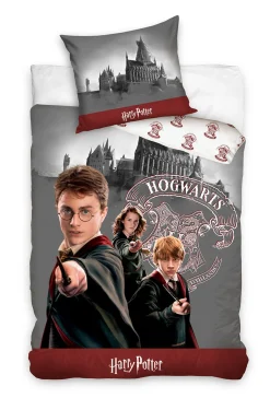 Komplet pościeli dziecięcej, poszwa 135x200 i poszewka 80x80 - Harry Potter II