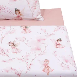 Komplet pościeli, poszewka 60 x 40 cm i poszwa 120 x 90 cm - Little Fairy