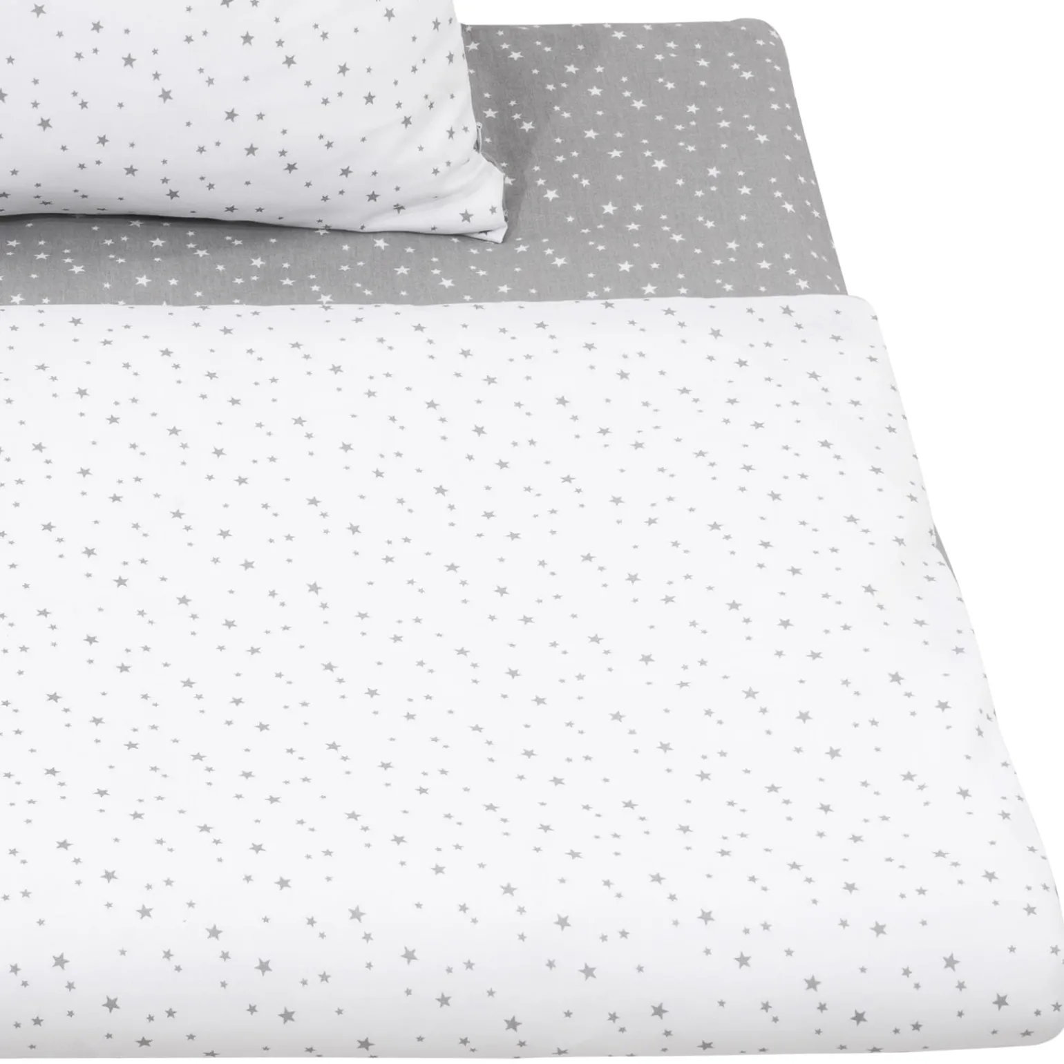 Komplet pościeli, poszewka 60 x 40 cm i poszwa 120 x 90 cm - Twinkle Stars