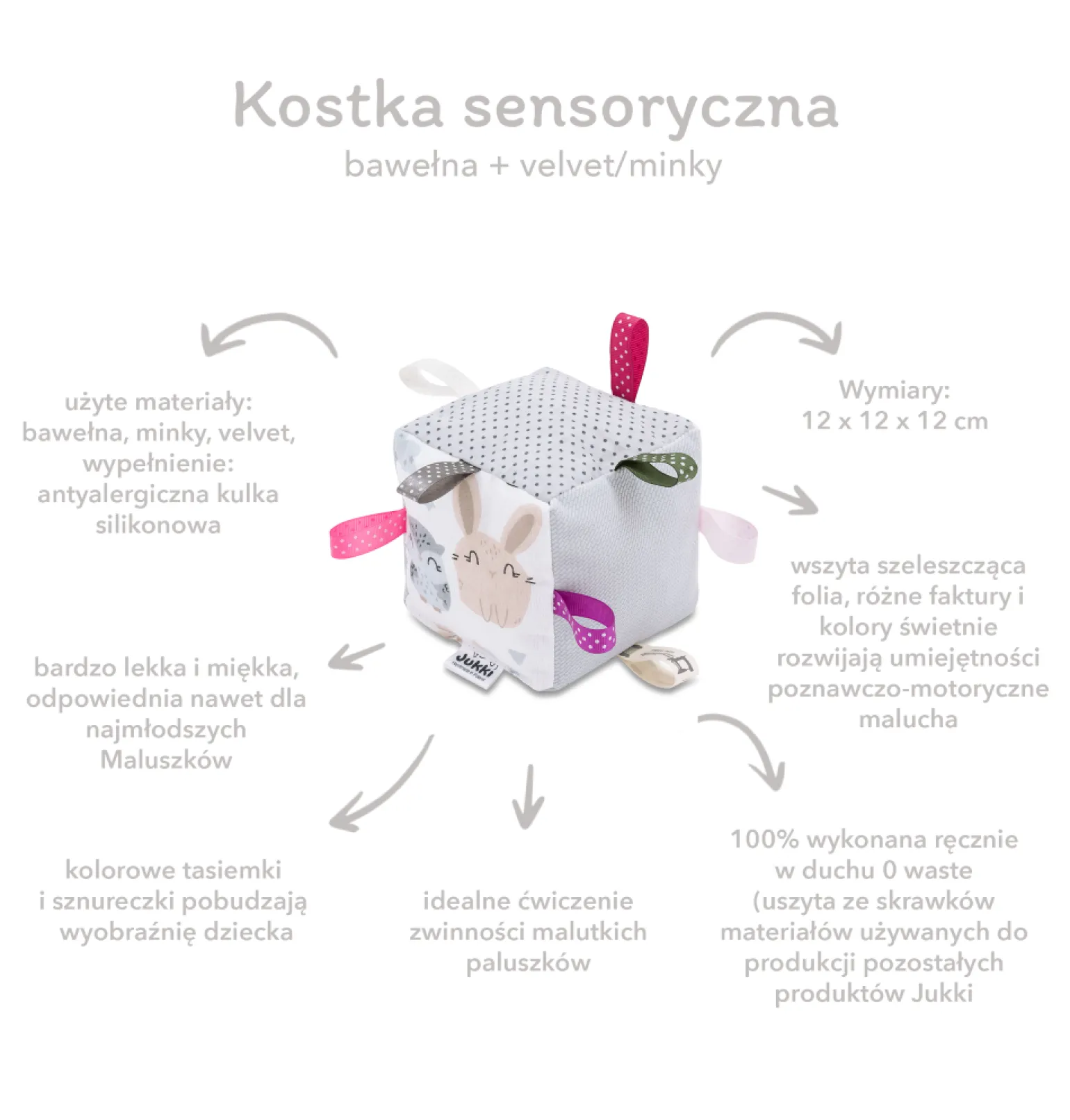 Kostka sensoryczna Latte Velvet - Simply Nature