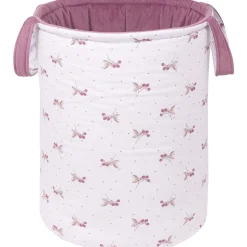 Kosz na zabawki, dwustronny -Blackberry Dreams i Old Rose Velvet