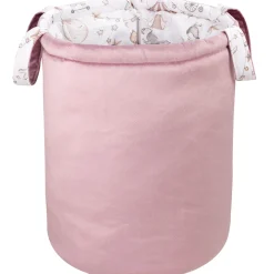 Kosz na zabawki, dwustronny - Candy Circus i wrzosowy Soft Velvet