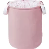 Kosz na zabawki, dwustronny - Little Fairy i Smokey Pink Soft Velvet