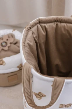 Kosz na zabawki, dwustronny - Mr. Teddy i Caramel Velvet