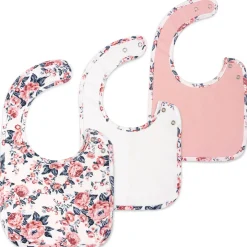 Śliniaczek bawełniany Roses 3 pack