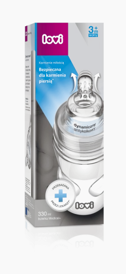 LOVI Butelka Medical+ 330 ml