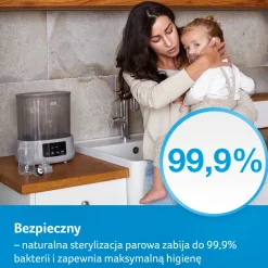 LOVI Elektryczny sterylizator parowy z suszarką