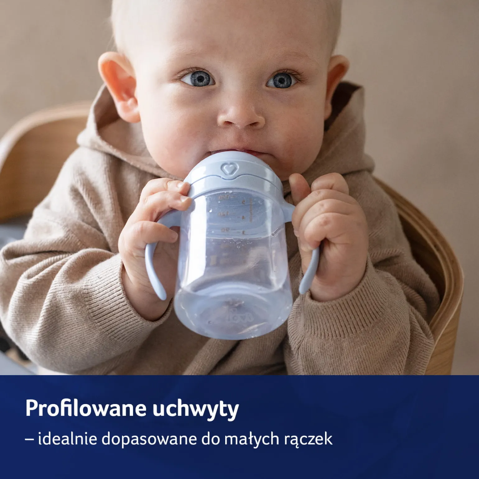 LOVI Pierwszy Kubek z ustnikiem 150 ml Blue