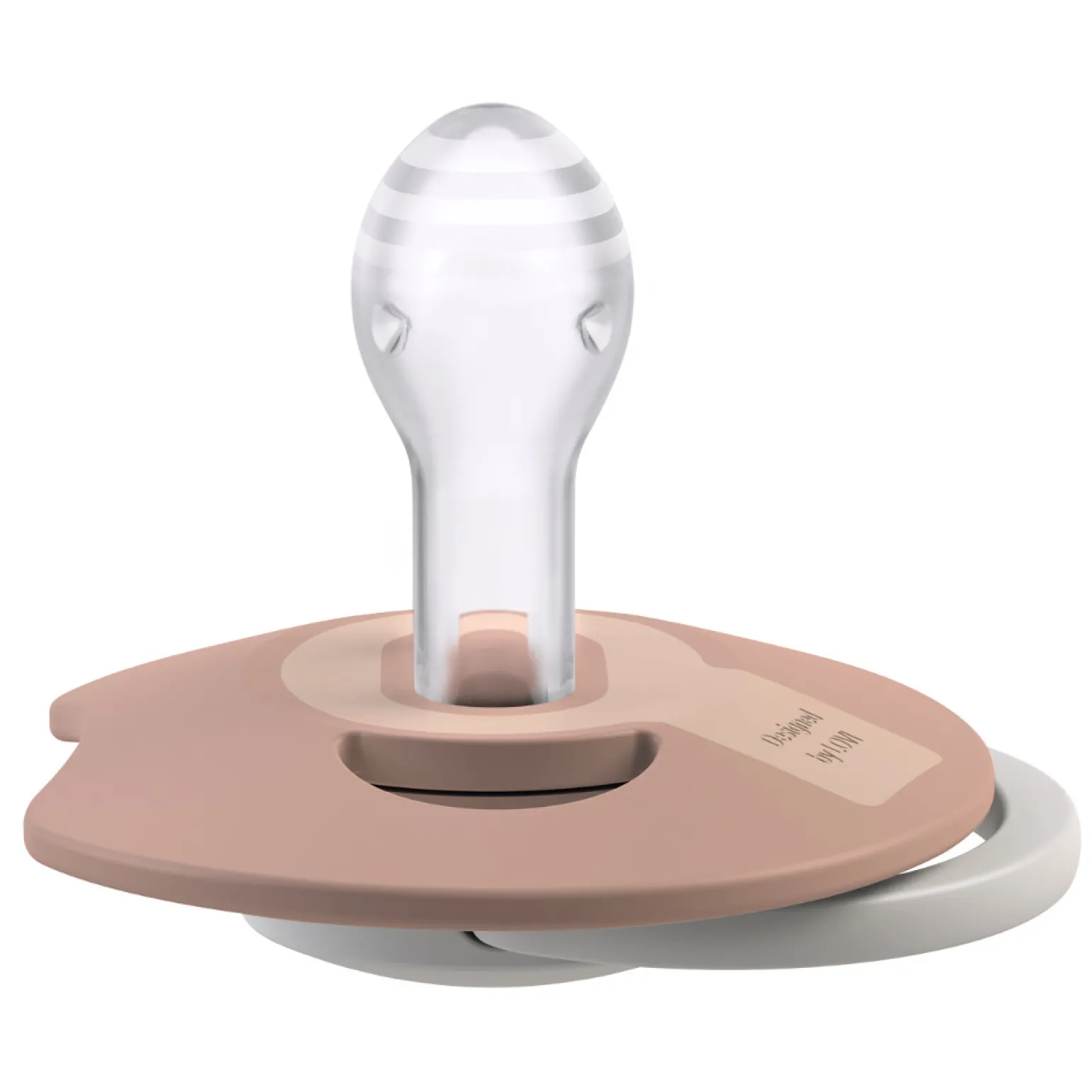LOVI Prime Glow Smoczek silikonowy dynamiczny 0-6m 1 szt. Blush