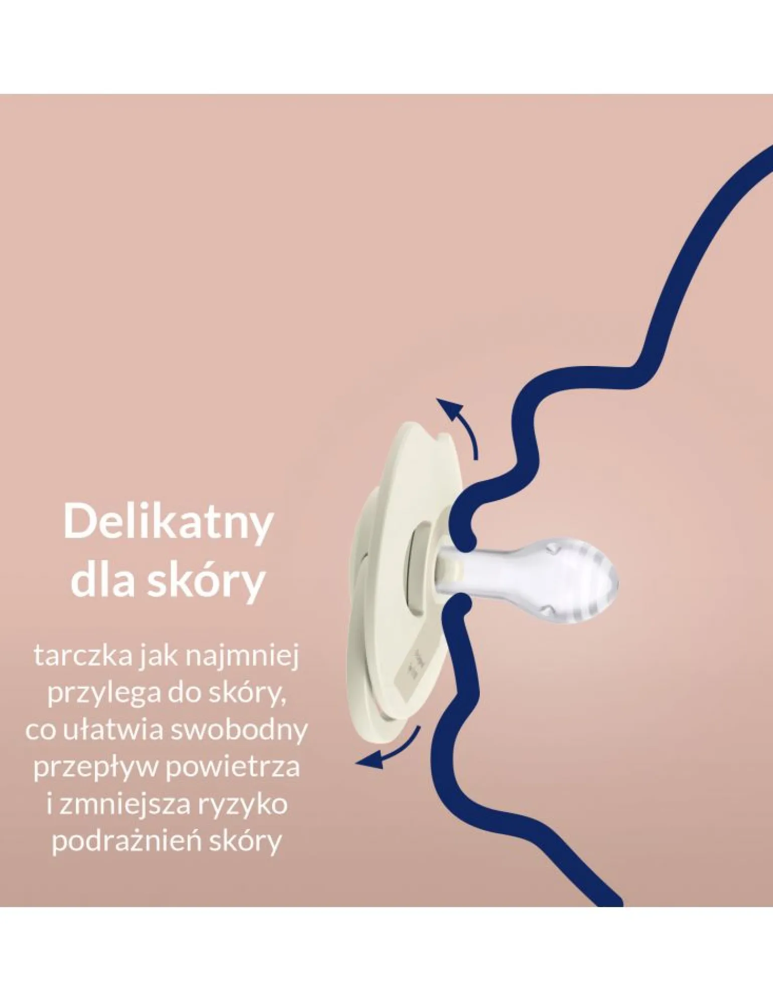 LOVI Prime Smoczek silikonowy dynamiczny 0-6m 1 szt. - Nude