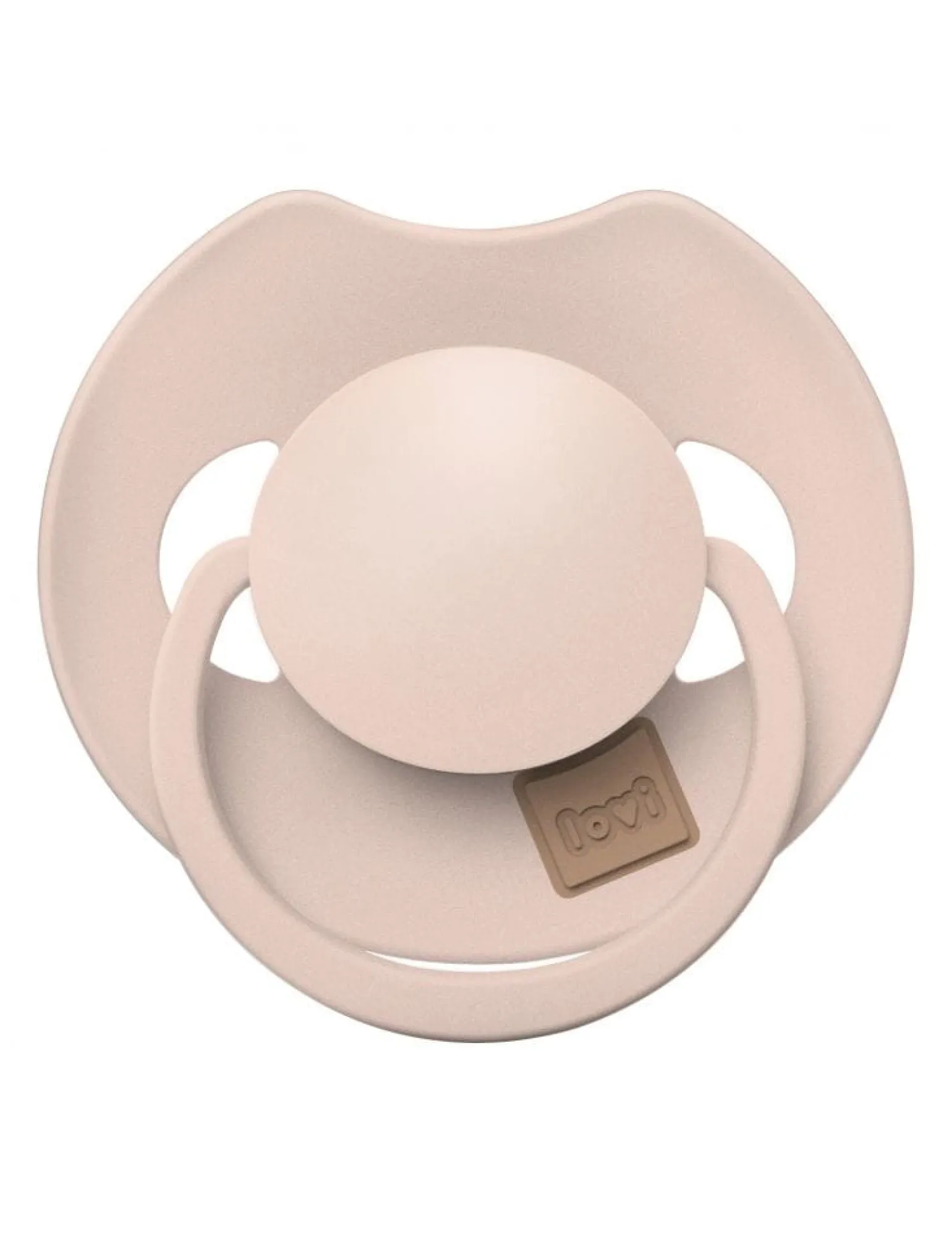 LOVI Prime Smoczek silikonowy dynamiczny 0-6m 1 szt. - Nude