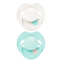 LOVI Prime Tutti Frutti Smoczek dynamiczny 0-6m 2 szt. Logoon/Mint Cream