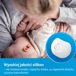 LOVI Silikonowe osłonki na piersi Skin Touch 2 szt M/L