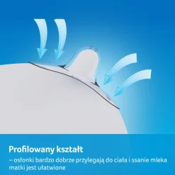 LOVI Silikonowe osłonki na piersi Skin Touch 2 szt S