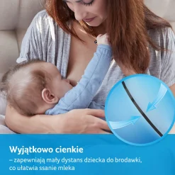 LOVI Silikonowe osłonki na piersi Skin Touch 2 szt S