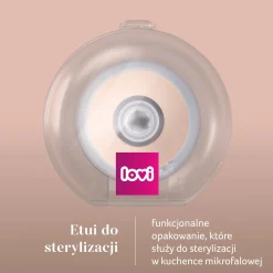 LOVI Smoczek dynamiczny do karmienia Mammafeel 0m+ MINI 1 szt.