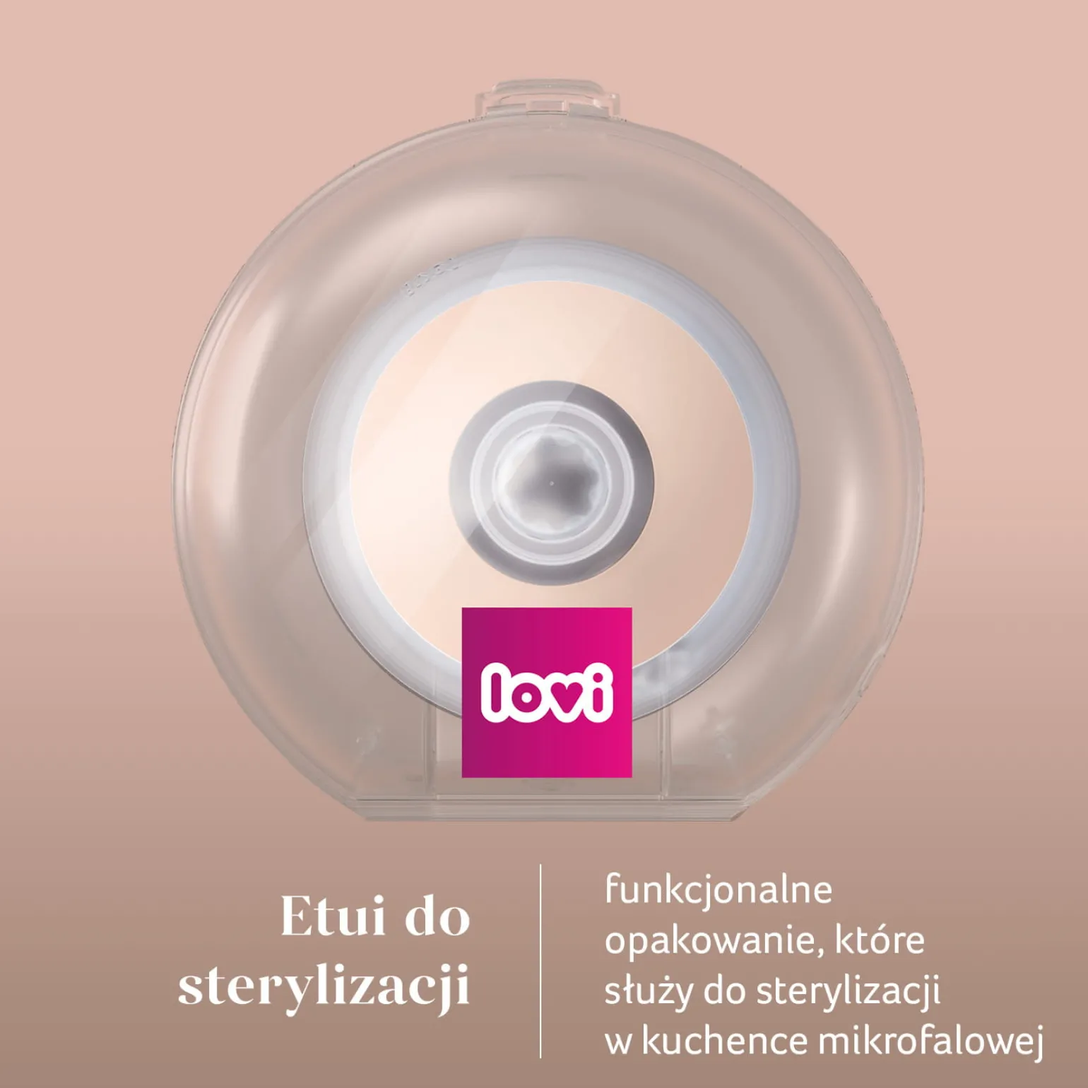 LOVI Smoczek dynamiczny do karmienia Mammafeel 0m+ MINI 1 szt.