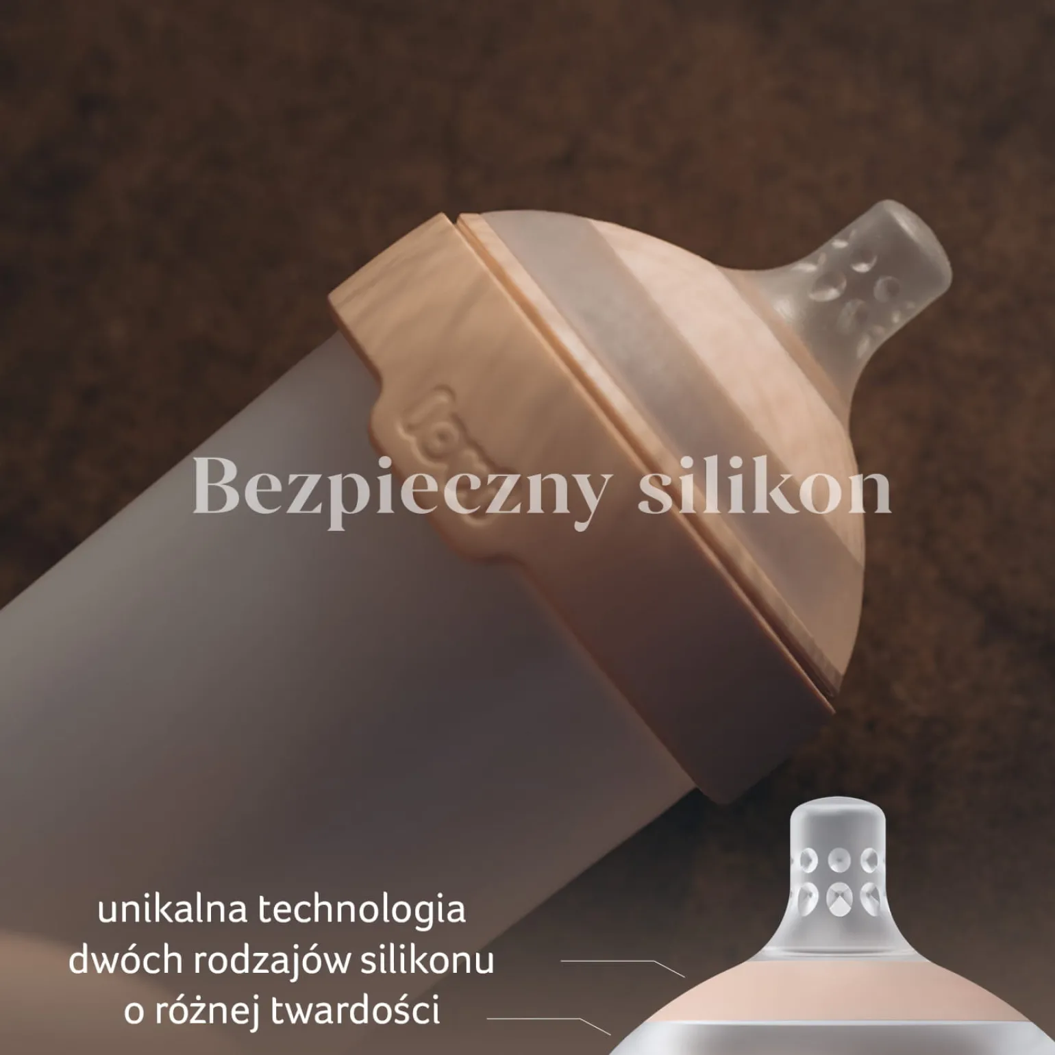 LOVI Smoczek dynamiczny do karmienia Mammafeel 0m+ MINI 1 szt.