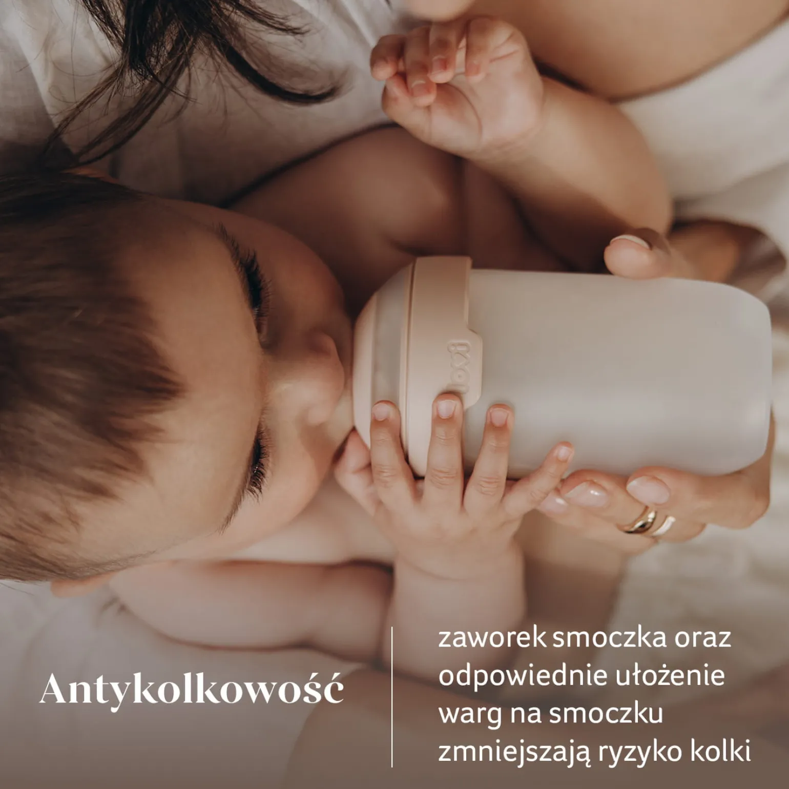 LOVI Smoczek dynamiczny do karmienia Mammafeel 0m+ MINI 1 szt.