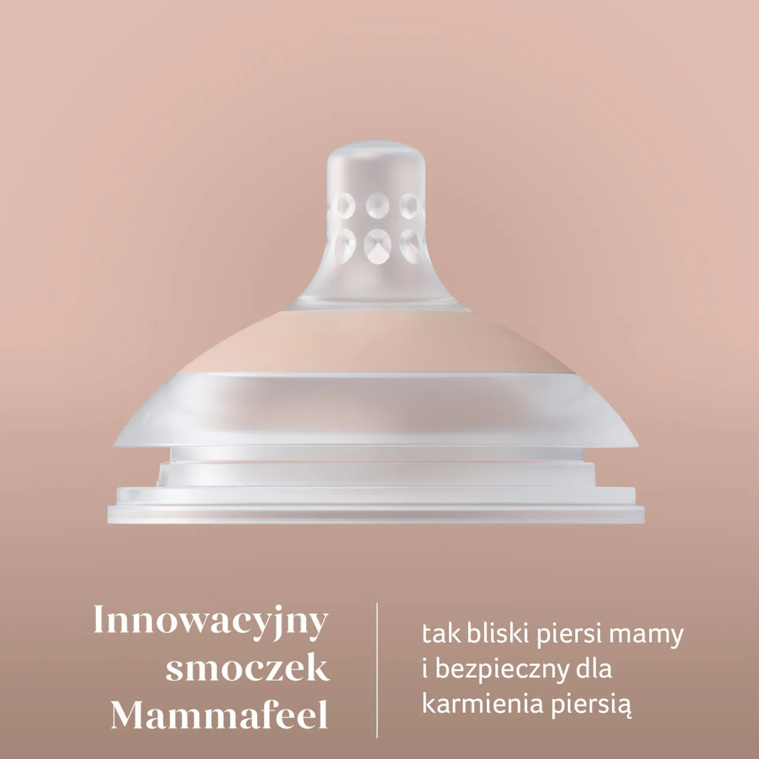 LOVI Smoczek dynamiczny do karmienia Mammafeel 0m+ MINI 1 szt.