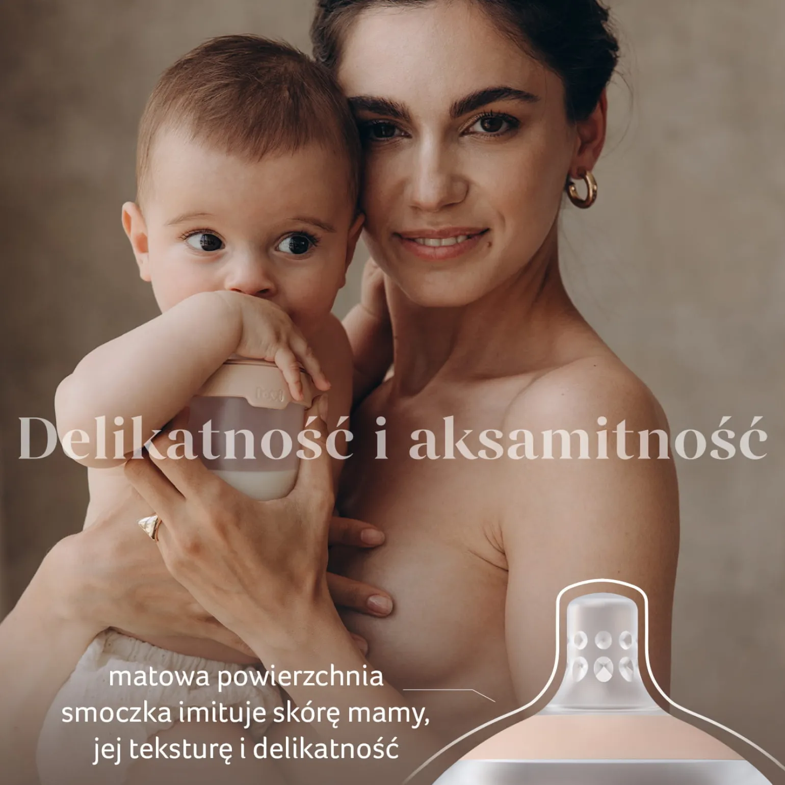 LOVI Smoczek dynamiczny do karmienia Mammafeel 3m+ WOLNY 1 szt.