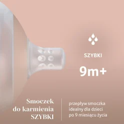 LOVI Smoczek dynamiczny do karmienia Mammafeel 9m+ SZYBKI 1 szt.