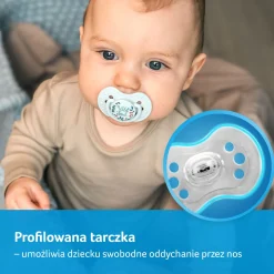 LOVI Smoczek silikonowy dynamiczny 0-3m Wild Soul Boy, 2 szt.