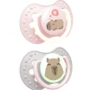 LOVI Smoczek silikonowy dynamiczny LOVI 2 szt. CapiChill Girl 0-6 m