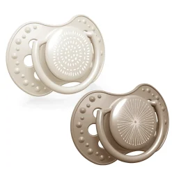 LOVI Smoczek silikonowy dynamiczny 6-18m Harmony, 2 szt.