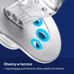 LOVI Smoczek silikonowy dynamiczny 6-18m Harmony, 2 szt.