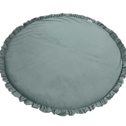 Mata do zabawy - Oliwkowy Velvet