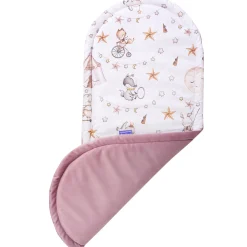Materac do kokonu Comfort - Candy Circus i wrzosowy Soft Velvet