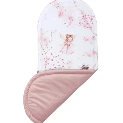 Materac do kokonu Comfort - Little Fairy i Smokey Pink Soft Velvet