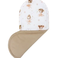 Materac do kokonu Comfort - Prima Ballerina i Cappuccino Velvet