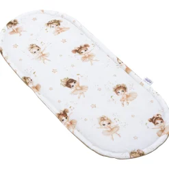 Materac do kokonu Comfort - Prima Ballerina i Cappuccino Velvet