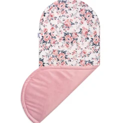 Materac do kokonu Comfort - Roses i Smokey Pink Soft Velvet